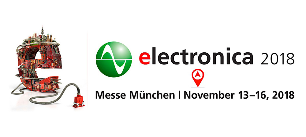 Proto-Electronics sera présent au salon ELECTRONICA 2018!