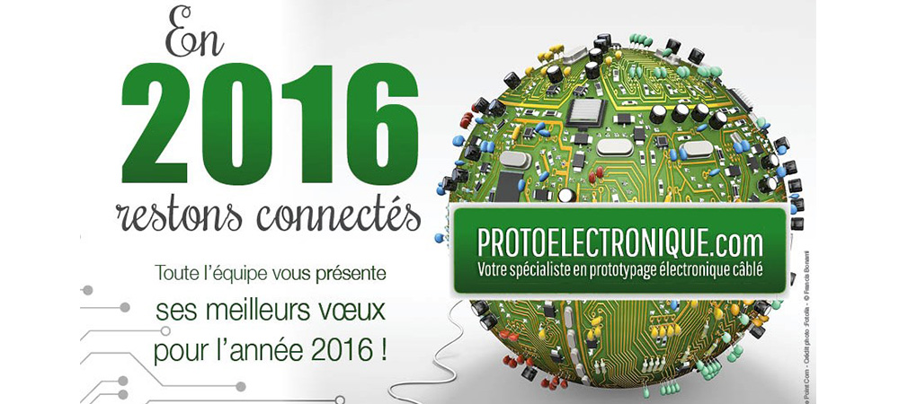 Meilleurs voeux pour 2016 !